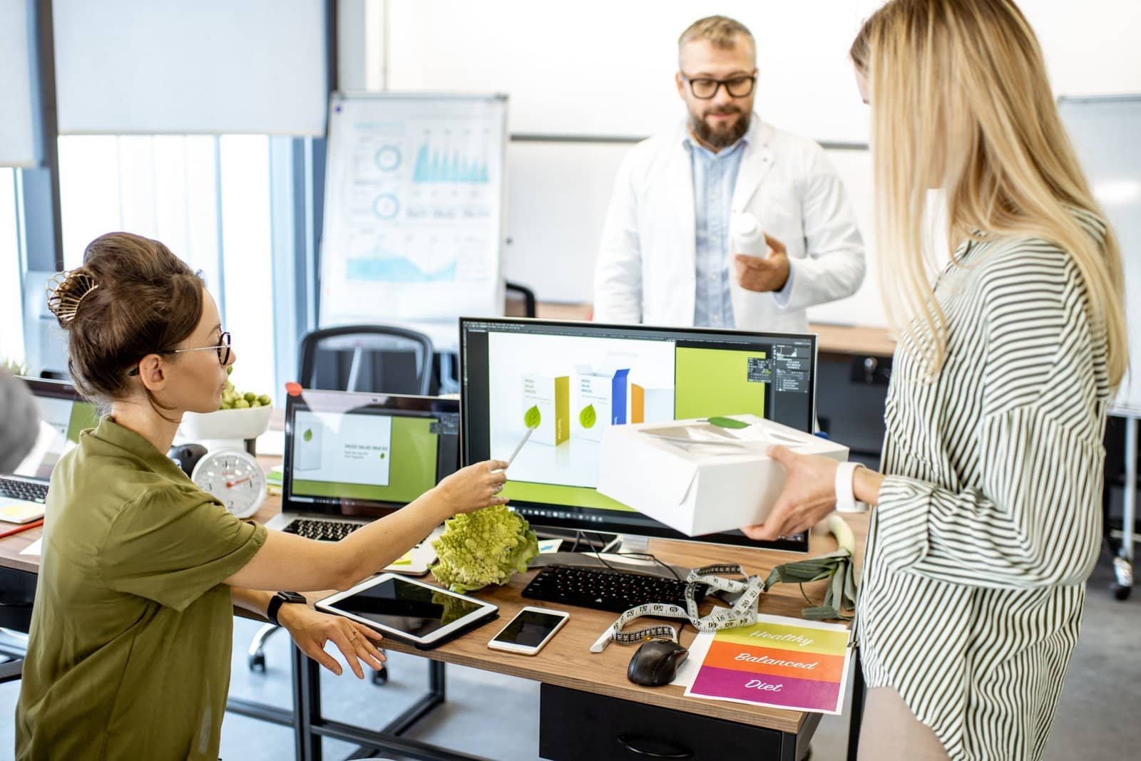 Skyen Solutions people working